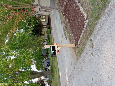 Custom Mailbox Post and Installation